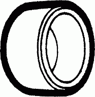 Fitting met 1 aansluiting