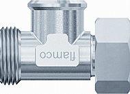 Draad T-stuk met wartel