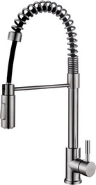 Italy Sanitair 304 Floyd keukenkraan professional met handdouche RVS