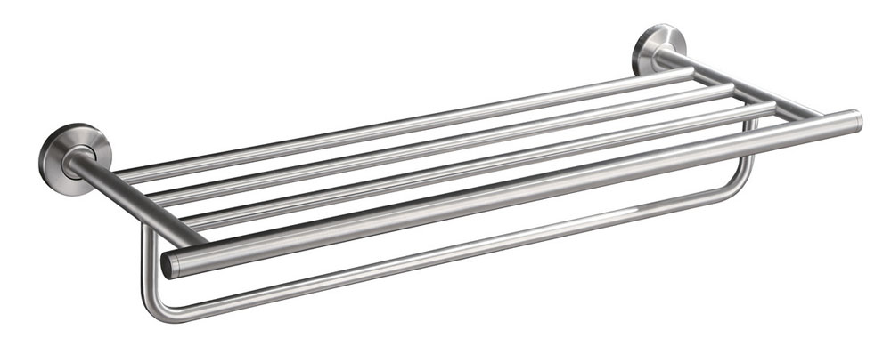 Italy Sanitair 304 handdoekrek lighang rond 60cm RVS